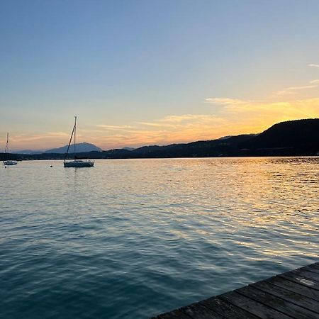 Seeappartements Auen Schiefling am See Exterior foto
