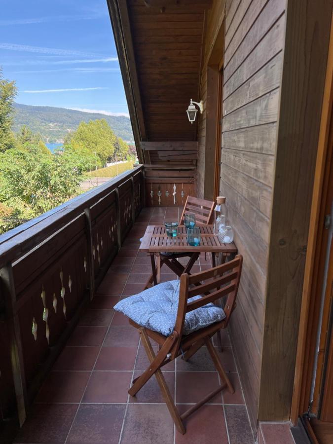 Seeappartements Auen Schiefling am See Exterior foto